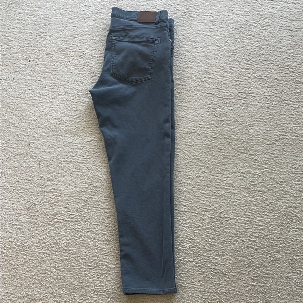 Faherty - Stretch Terry 5-Pocket Pant - Charcoal